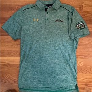Notre Dame Under Armour Shamrock Series Polo (M)